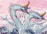 Twinmaw Stormbrood Art Card (39/54), Art Series: Tarkir: Dragonstorm