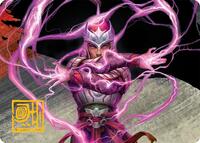 All-Out Assault Art Card (43/54) (Gold-Stamped Signature), Art Series: Tarkir: Dragonstorm