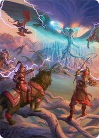 All-Out Assault Art Card (50/54), Art Series: Tarkir: Dragonstorm