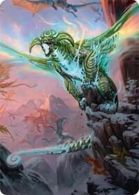 Ureni of the Unwritten Art Card (51/54), Art Series: Tarkir: Dragonstorm