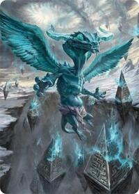 Ugin, Eye of the Storms Art Card (47/54), Art Series: Tarkir: Dragonstorm