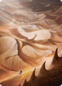 Plains Art Card (30/54) (Gold-Stamped Signature), Art Series: Tarkir: Dragonstorm