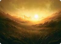 Plains Art Card (31/54), Art Series: Tarkir: Dragonstorm