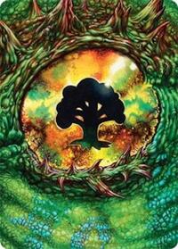 Forest Art Card (32/54), Art Series: Tarkir: Dragonstorm