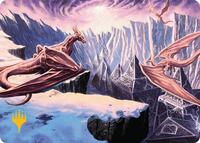 Maelstrom of the Spirit Dragon (42/54) (Gold-Stamped Planeswalker Symbol), Art Series: Tarkir: Dragonstorm