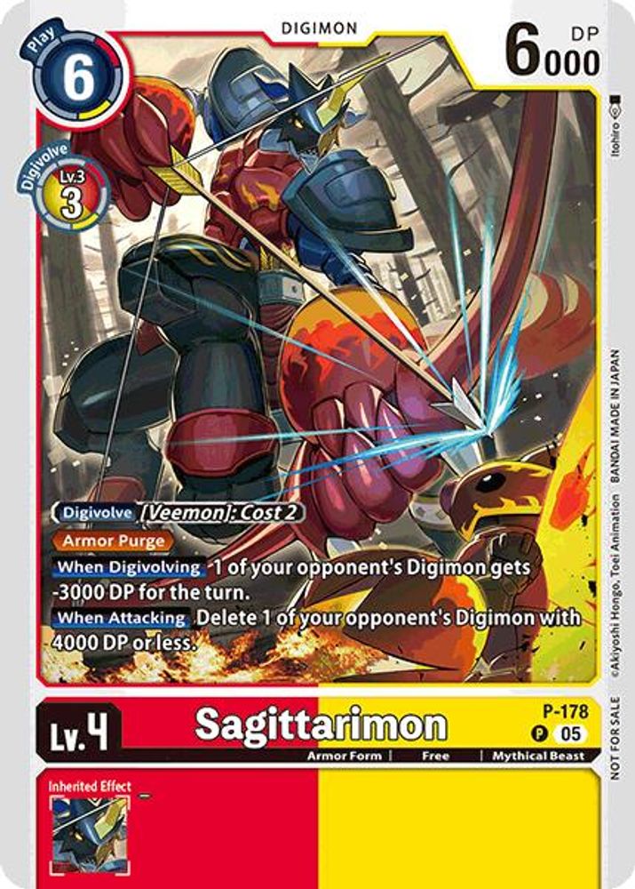 Sagittarimon (Store Tournament 2025 Vol.2 Participation Pack), Standard, front