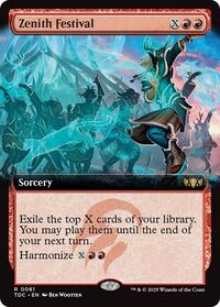 Zenith Festival (Extended Art), Commander: Tarkir: Dragonstorm