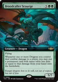 Broodcaller Scourge (Extended Art), Commander: Tarkir: Dragonstorm