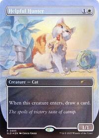 Helpful Hunter (0895) (Rainbow Foil), Secret Lair Drop Series