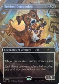 Spirited Companion (0896) (Rainbow Foil), Secret Lair Drop Series