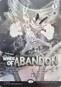 Winds of Abandon (Black & White Foil), Secret Lair Drop Series