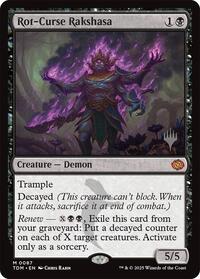 Rot-Curse Rakshasa, Promo Pack: Tarkir: Dragonstorm