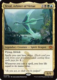 Teval, Arbiter of Virtue, Promo Pack: Tarkir: Dragonstorm