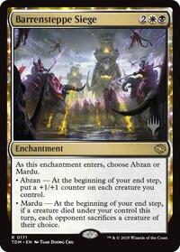 Barrensteppe Siege, Promo Pack: Tarkir: Dragonstorm