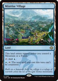 Mistrise Village, Promo Pack: Tarkir: Dragonstorm