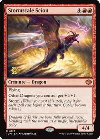Stormscale Scion, Prerelease Cards