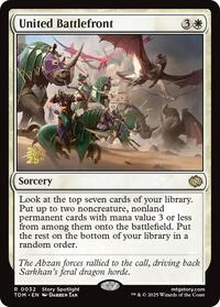 United Battlefront, Prerelease Cards
