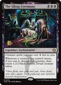 The Sibsig Ceremony, Prerelease Cards