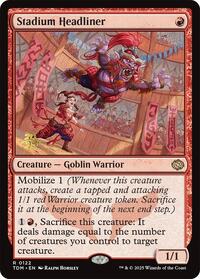 Stadium Headliner, Prerelease Cards