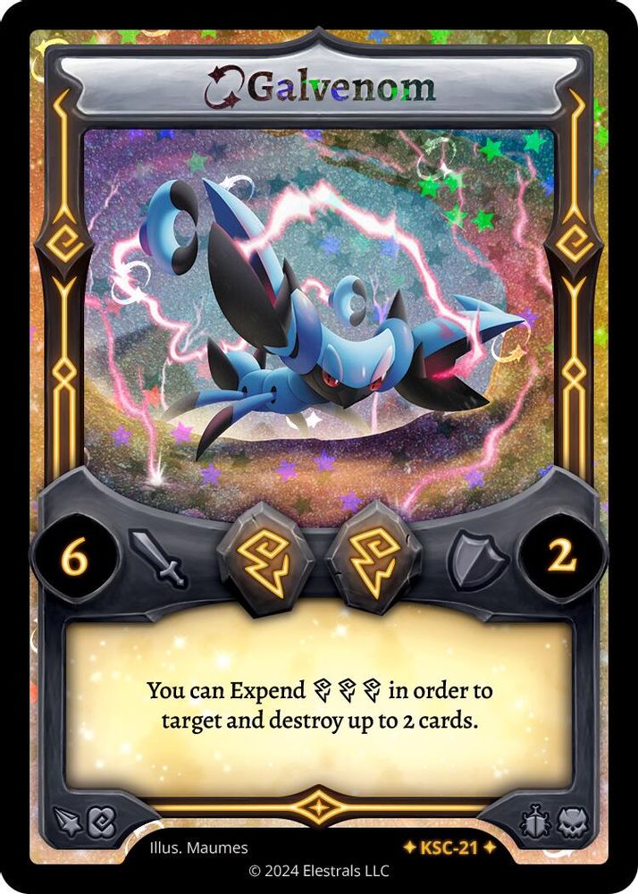Galvenom (Stellar), Holo, front