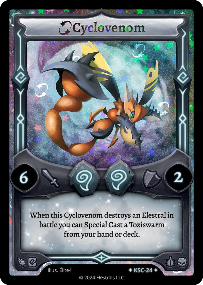 Cyclovenom (Stellar), Holo, front