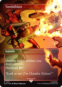 Vandalblast (1757) (Rainbow Foil), Secret Lair Drop Series