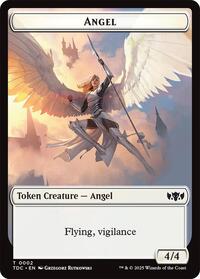 Angel // Spirit Double-Sided Token, Commander: Tarkir: Dragonstorm