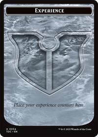 Experience // Treasure Double-Sided Token, Commander: Tarkir: Dragonstorm