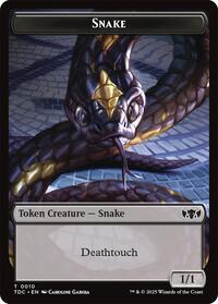 Snake // Myr Double-Sided Token, Commander: Tarkir: Dragonstorm