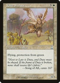 Voice of Duty, Urza's Destiny