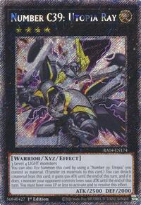 Number C39: Utopia Ray (Platinum Secret Rare)