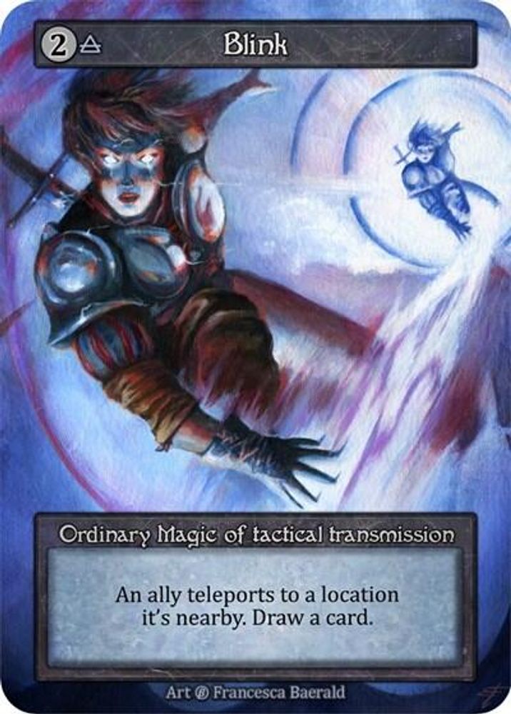 Blink (Foil) (Corrected), Foil, front