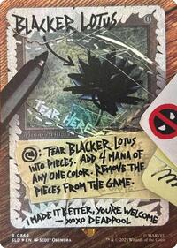 Blacker Lotus (Rainbow Foil), Secret Lair Drop Series