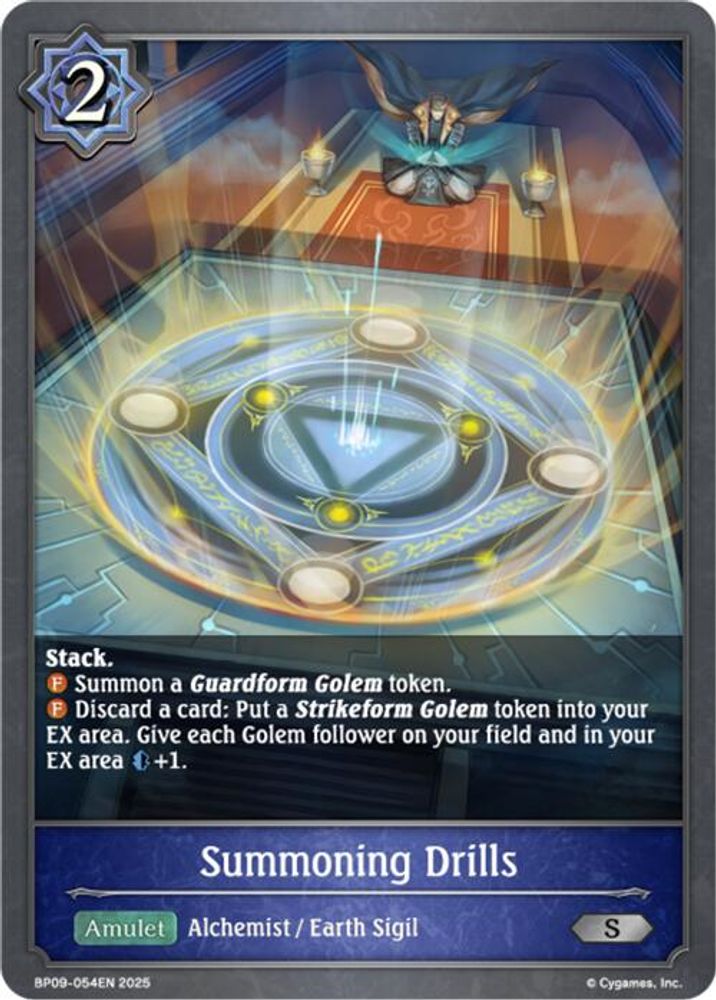 Summoning Drills, Standard, front