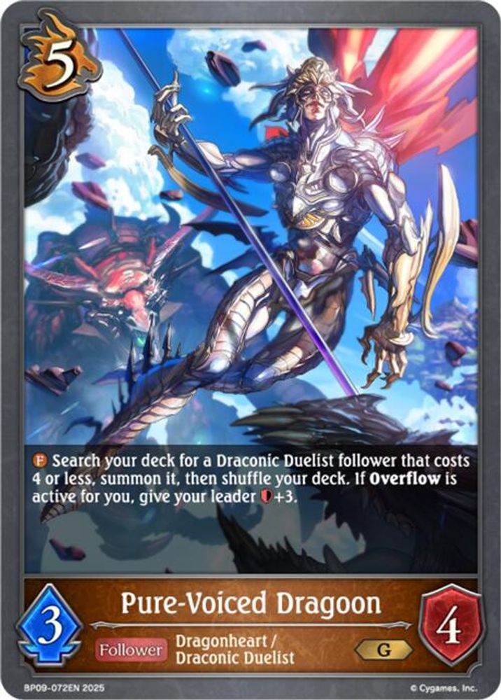 Pure-Voiced Dragoon, Standard, front