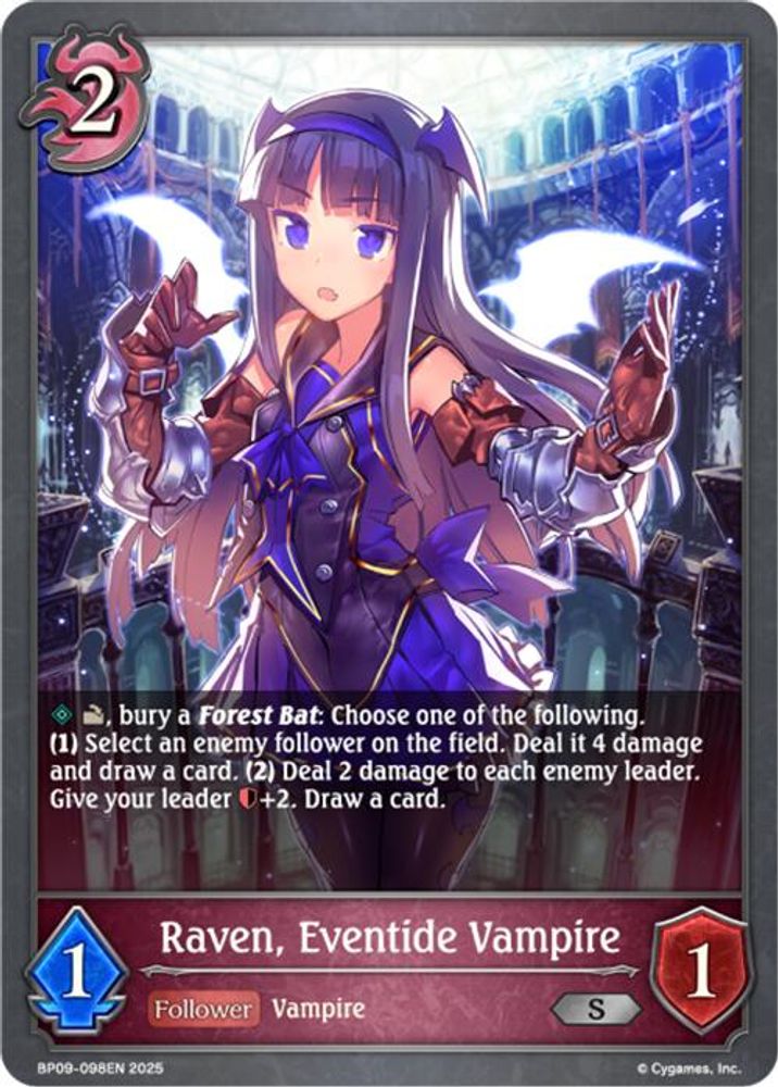 Raven, Eventide Vampire, Standard, front