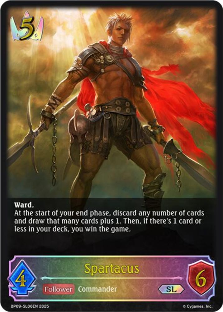 Spartacus (SL), Standard, front