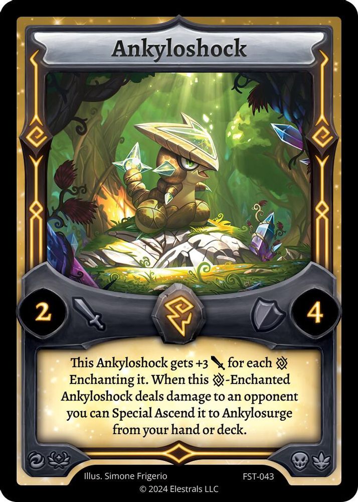 Ankyloshock, Standard, front