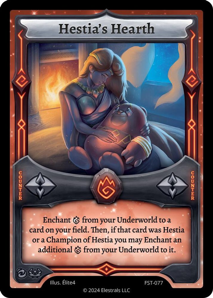 Hestia's Hearth, Standard, front