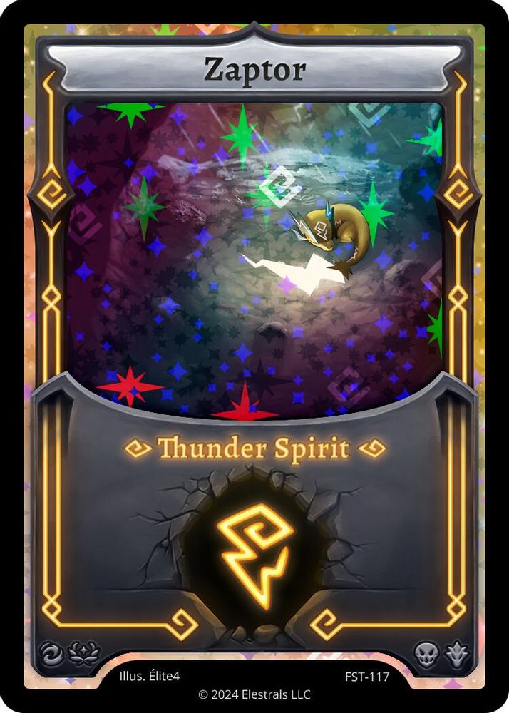 Zaptor (Holo), Holo, front