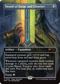 Sword of Forge and Frontier (Borderless), Unique and Miscellaneous Promos