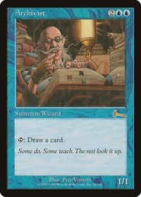 Archivist, Urza's Legacy