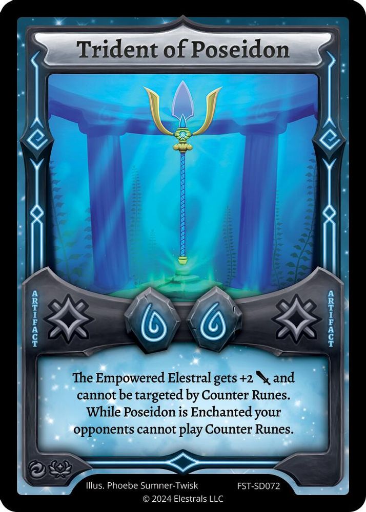 Trident of Poseidon, Standard, front