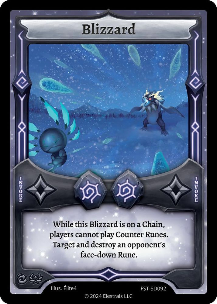 Blizzard, Standard, front