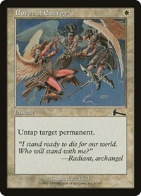 Burst of Energy, Urza's Legacy