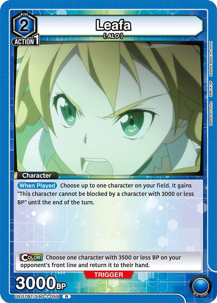 Leafa (059), Foil, front
