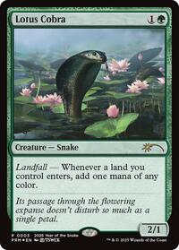 Lotus Cobra (Year of the Snake 2025), Standard Showdown Promos