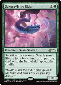 Sakura-Tribe Elder (Year of the Snake 2025), Standard Showdown Promos
