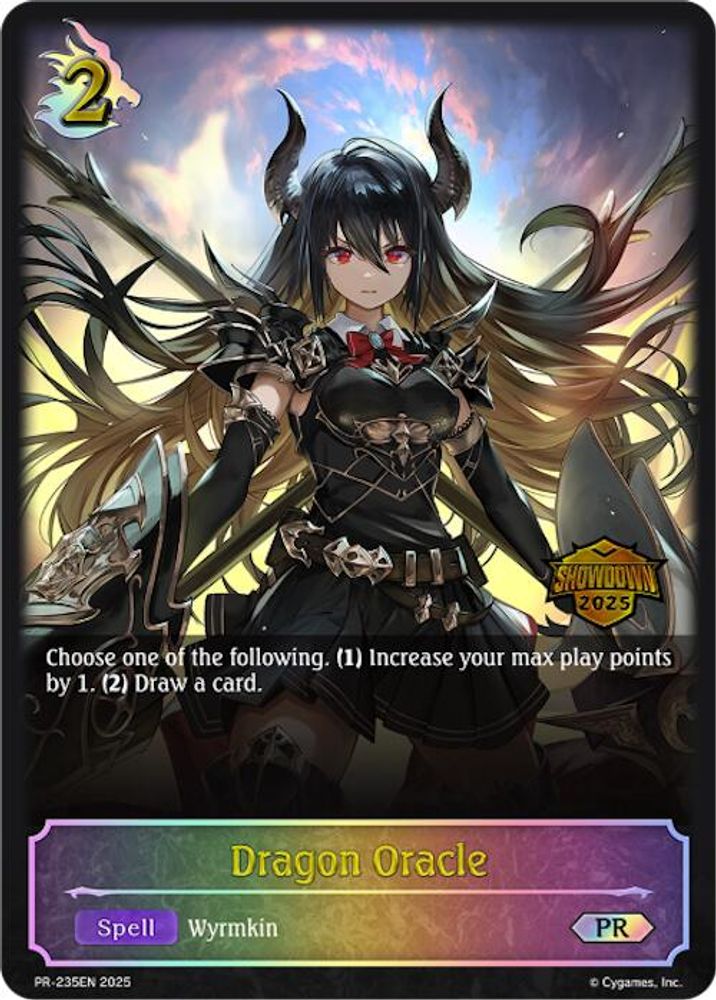 Dragon Oracle, Standard, front