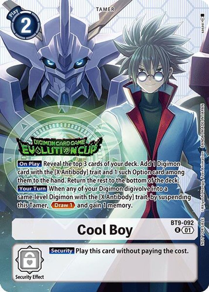 Cool Boy (Evolution Cup 2025 Vol. 1), Foil, front